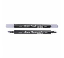 Маркер акварельный Brush Marker SWB-11 сиреневый двусторонний Santi (391067)