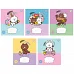 Зошит шкільний Line Friends. Sweetieland А5 12 аркушів коса лінія YES (766935)