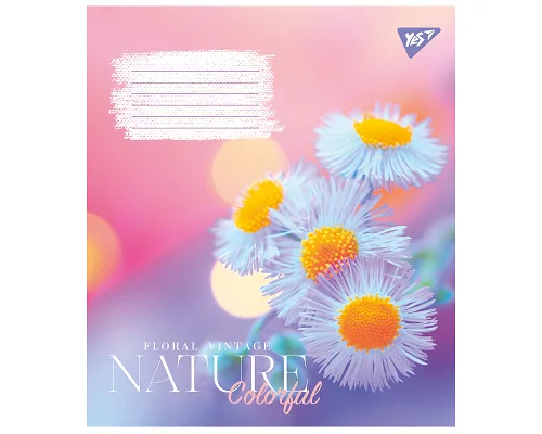 Зошит шкільний Nature colorful А5 48 аркушів лінія YES (767130)