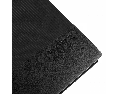 Ежедневник А5 Leo Planner датированный 2025 Velvet черный 368 стр (252522)