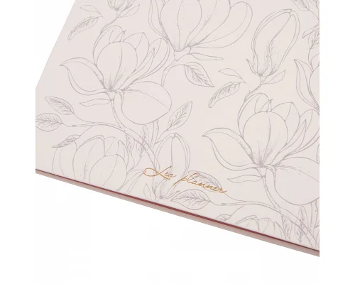 Щотижневик 10х15см Leo Planner датований 2025 Magnolia 128 стор (252568)