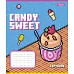 Зошит шкільний 1B Candy sweet А5 12 аркушів лінія 1 Вересня (767217)