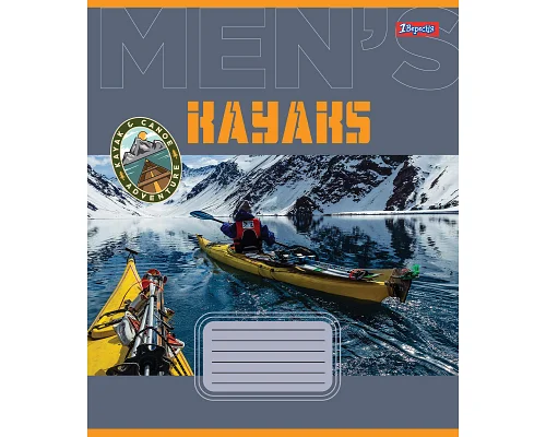 Зошит шкільний 1B Mens hobby А5 24 аркушів клітинка 1 Вересня (767280)