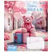 Зошит шкільний 1В Girls dream А5 36 аркушів клітинка 1 Вересня (767325)