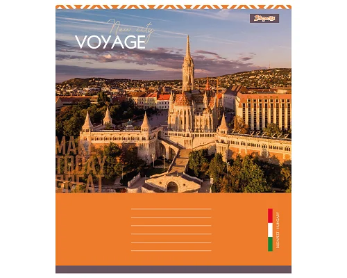 Тетрадь школьная 1В New city voyage А5 36 листов клетка 1 Вересня (767329)