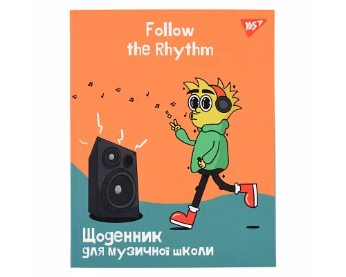 Щоденник для музичної школи Інтегральний Follow the rhythm Yes (911589)