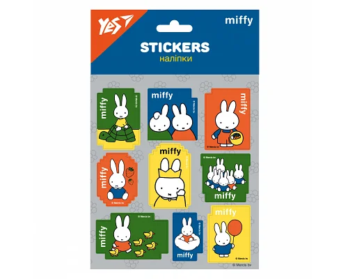 Набор наклеек стикеров Miffy 2 YES (955374)