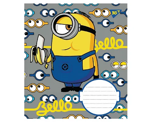 Тетрадь А5 12 Лин. Miniontastic YES (765584)