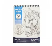 Скетчбук (альбом для скетч-маркеров) Sketch Pad А4, 24арк 150г/м2 (А42401)