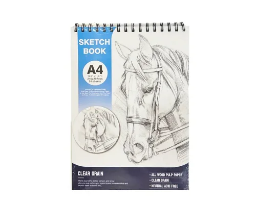 Альбом для скетч-маркерів Sketch Pad А4 24арк 150г/м2 (А42401)