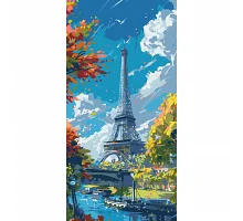 Картина за номерами Eiffel Tower 40х80 см АРТ-КРАФТ (11571-AC)