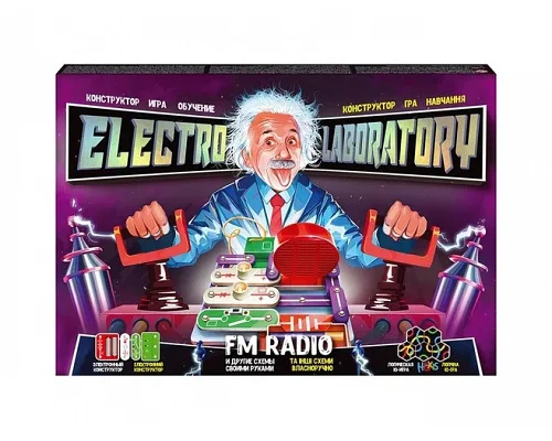 Електронний конструктор Electro Laboratory Radio+Piano Danko Toys (ELab-01-03)