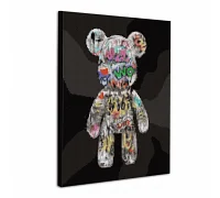 Алмазная мозаика Bearbrick 40х50 см SANTI(955115)