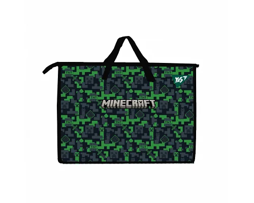 Папка портфель для трудів Yes Minecraft Майнкрафт з ручками (492281)