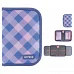Пенал-книжка без наповнення Kite NEW Purple Chequer 20x14x4 (K24-622-3)
