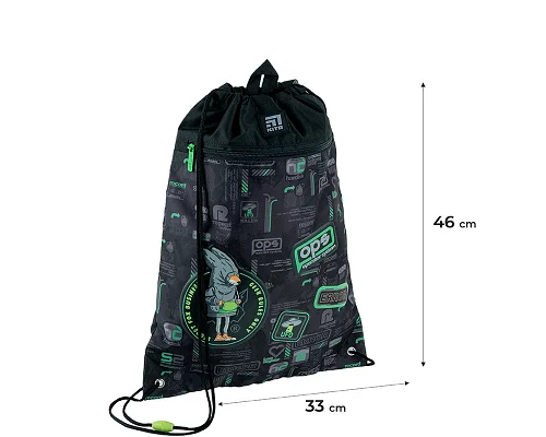 Сумка для взуття Kite NEW Fox Rules  (K24-601M-16)
