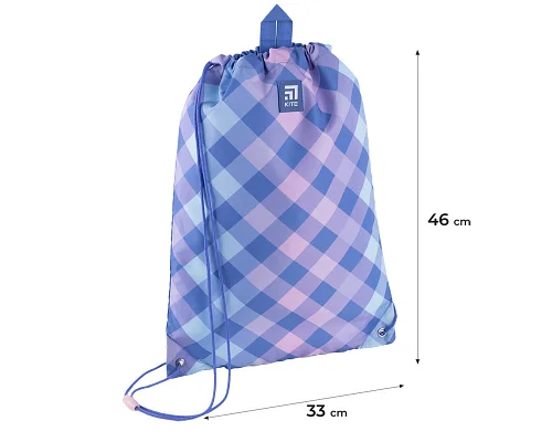 Сумка для взуття Kite NEW Purple Chequer  (K24-600M-3)