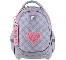 Рюкзак шкільний ортопедичний Kite NEW Education Fluffy Heart 36x27x16 (K24-724S-1)