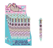 Ручка кулькова Pusheen 0.7 мм автоматична 6 кольорів YES (412246)