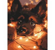 Картина за номерами Мрійливе цуценя АРТ-Крафт 40x50 см (11585-AC)