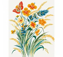 Картина за номерами Квіти літа 40*50 см Орігамі (13148-AC)