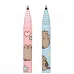 Ручка гелева пиши-стирай Pusheen 0 5 мм синя Yes 2 шт (420398)