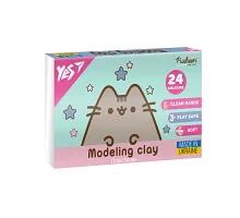 Пластилін Pusheen 24 кольори 480 г YES (540685)