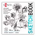 Скетчбук для графіки Flowers 20х20см 30 арк. склейка 110г/м2 Santi (743208)
