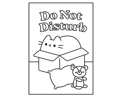 Раскраска А4 Pusheen с наклейками 8 страниц YES (743229)
