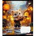 А5+ 12 аркушів Furry musicians нотний зошит YES (767436)