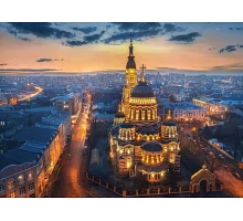 Алмазна мозаїка Захід над Харковом без підрамника, 30*40см, ТМ Dreamtoys (S30015)