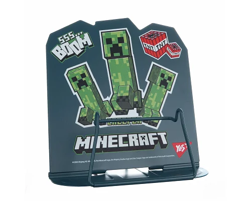 Подставка для книг Yes Minecraft Creeper металл (470525)
