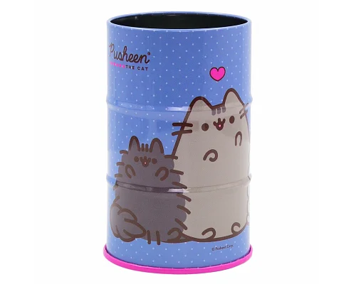Стакан подставка бочка YES Pusheen метал (708377)