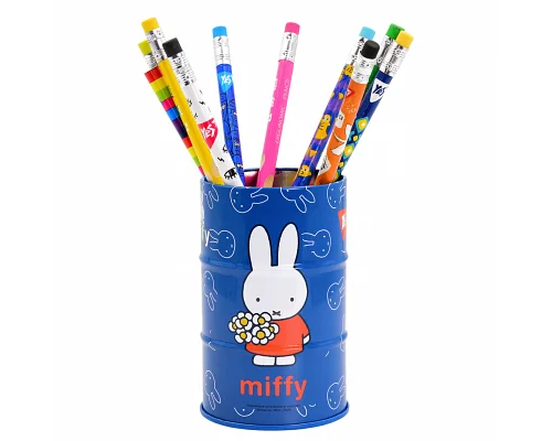 Стакан подставка бочка YES Miffy метал (708378)