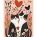 Картина за номерами Котяче кохання 40х50 см Art Craft (11696-AC)