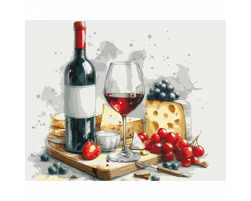 Картина по номерам Натюрморт гармония вкусов 40х50 см Art Craft (12030-AC)
