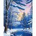 Картина за номерами Пейзаж зимовий ліс 40х50 см Art Craft (11048-AC)