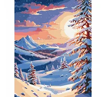 Картина по номерам Пейзаж зима в горах 40х50 см Art Craft (11047-AC)