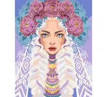 Картина по номерам Пани Пион 40х50 см Art Craft (10127-AC)