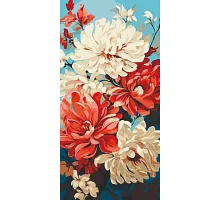 Картина за номерами Натюрморт Жоржини 40х80 см Art Craft (13070-AC)