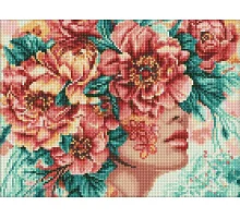 Алмазна мозаїка Романтика квітів victoria_art___ 30х40 см Ідейка (AMO8032)