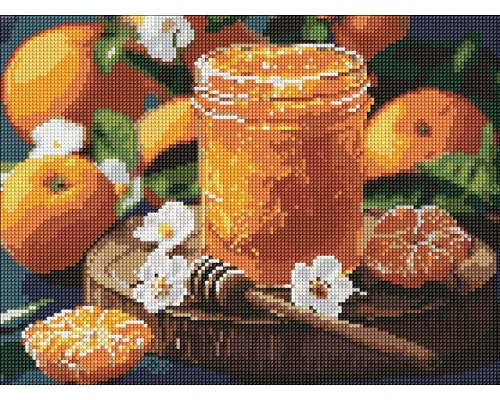 Алмазна мозаїка Мандаринове варення 30х40 см Ідейка (AMO8128)