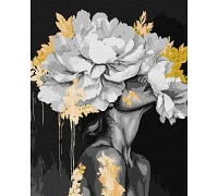Картина за номерами Пробудження краси з фарбами металік extra victoria_art 40х50 см Ідейка (KHO8511)