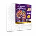 Картина за номерами Казкове дерево 40*40см, LED підсвітка SANTI (955071)