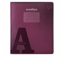 Зошит предметний АЛГЕБРА Fusion 48 аркушів клітинка YES (767442)