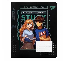 Зошит предметний АНГЛІЙСЬКА МОВА Anime 48 аркушів лінія YES (767474)