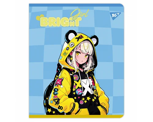 Набір зошитів шкільних Bright teenagers А5 12 аркушів клітинка YES 10 шт (767490)