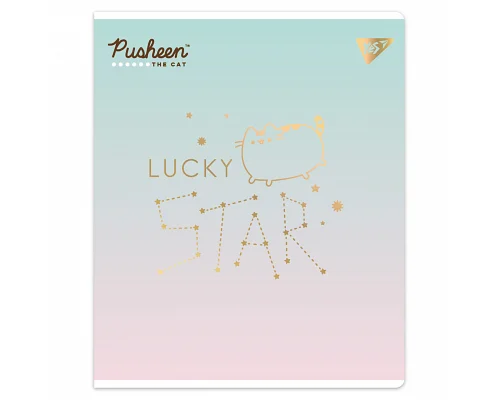 Набір зошитів шкільних Goldstar Pusheen А5 12 аркушів клітинка YES 10 шт (767493)