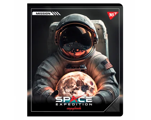 Набір зошитів шкільних Space expedition А5 12 аркушів клітинка YES 10 шт (767497)