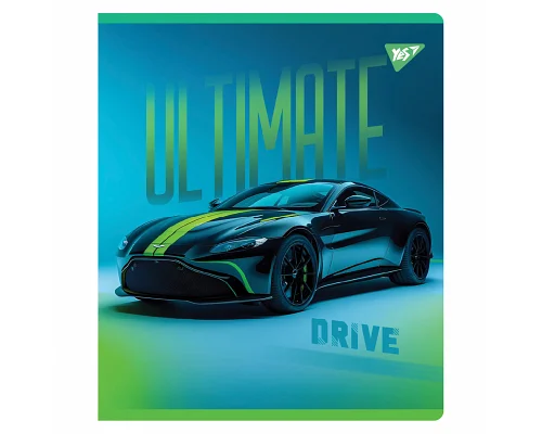 Набір зошитів шкільних Ultimate drive А5 12 аркушів клітинка YES 10 шт (767498)